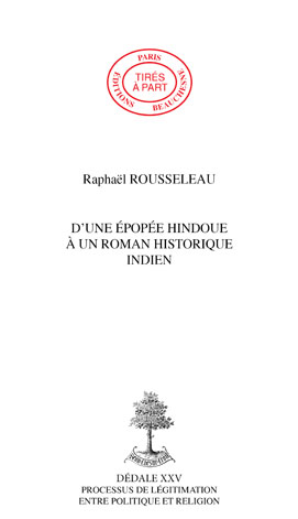 04. D'UNE ÉPOPÉE HINDOUE A UN ROMAN HISTORIQUE INDIEN